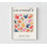 Graphique 12 par Design Fabrikken, idée de décoration de chambre inspirée de l'arc-en-ciel, art mural pour enfants, impression d'art