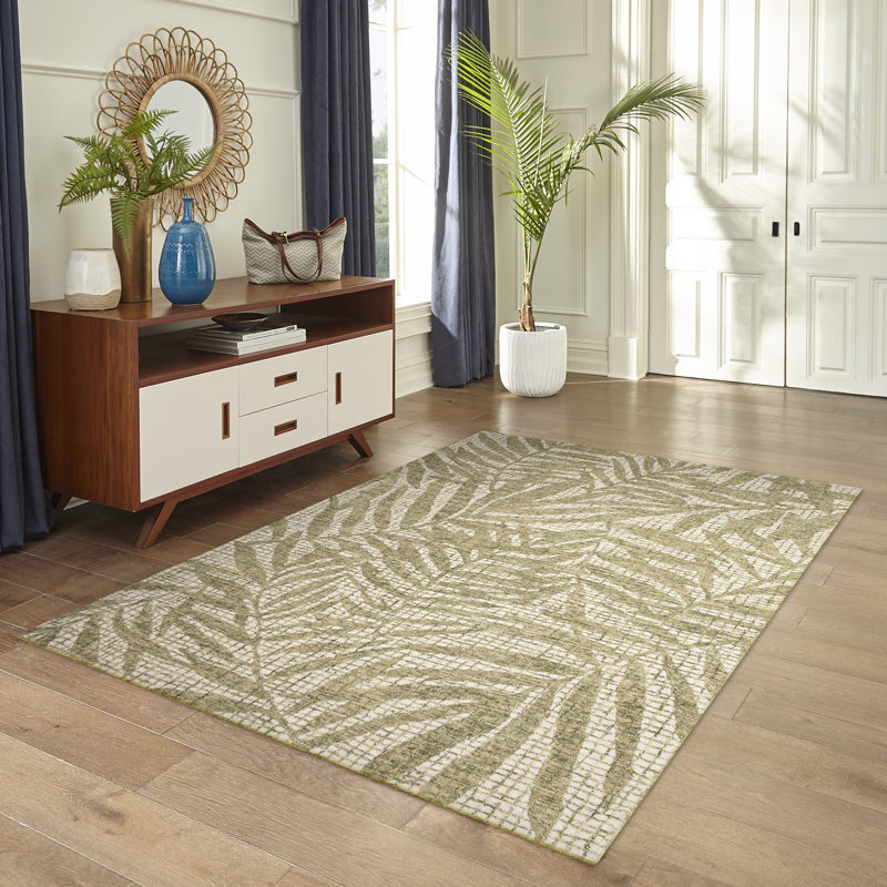 Tapis en laine Muhlfeld, Rectangle 3 pi 6 po x 5 pi 6 po