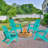 Anbut HDPE Folding Adirondack Chair-1553761413