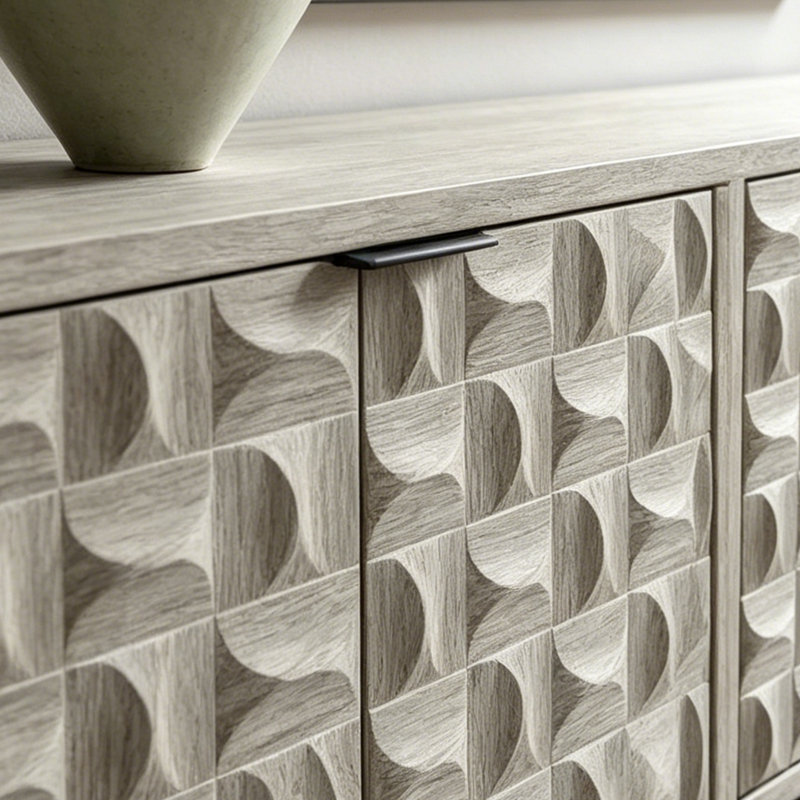 Buffet grande capacité, Grayish White