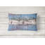 Coussin intérieur / extérieur bleu Harbor
