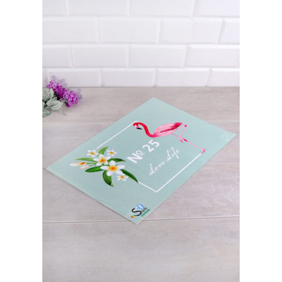 Silicone No Pattern Rectangle Placemat