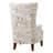 Kegan Accent Chair with Chrome Nails
