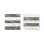 Marbre à jet d'eau 12 * 12, blanc gris 2 couleurs, marbre naturel, pour plancher et mur, carreau de marbre poli, pierre naturelle, 1 boîte de chaque motif, 4 pièces