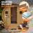 Traditional 4-Person Home Sauna, 6000W Heater With Stones, Canadian Cedar Wood, Max Temp 230°F, 220V