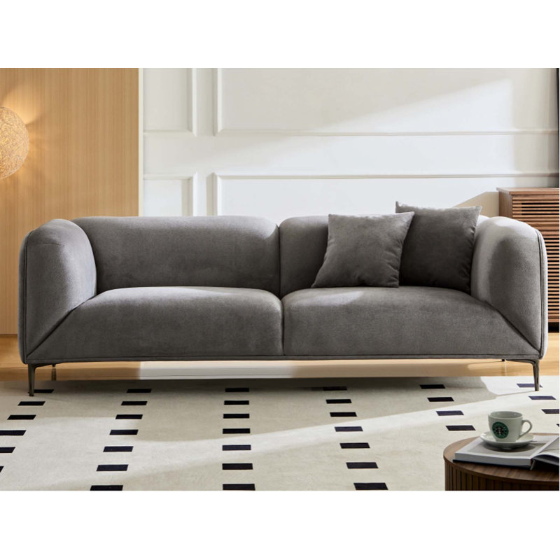 Stilianos Upholstered 82.66'' Sofa, Gray