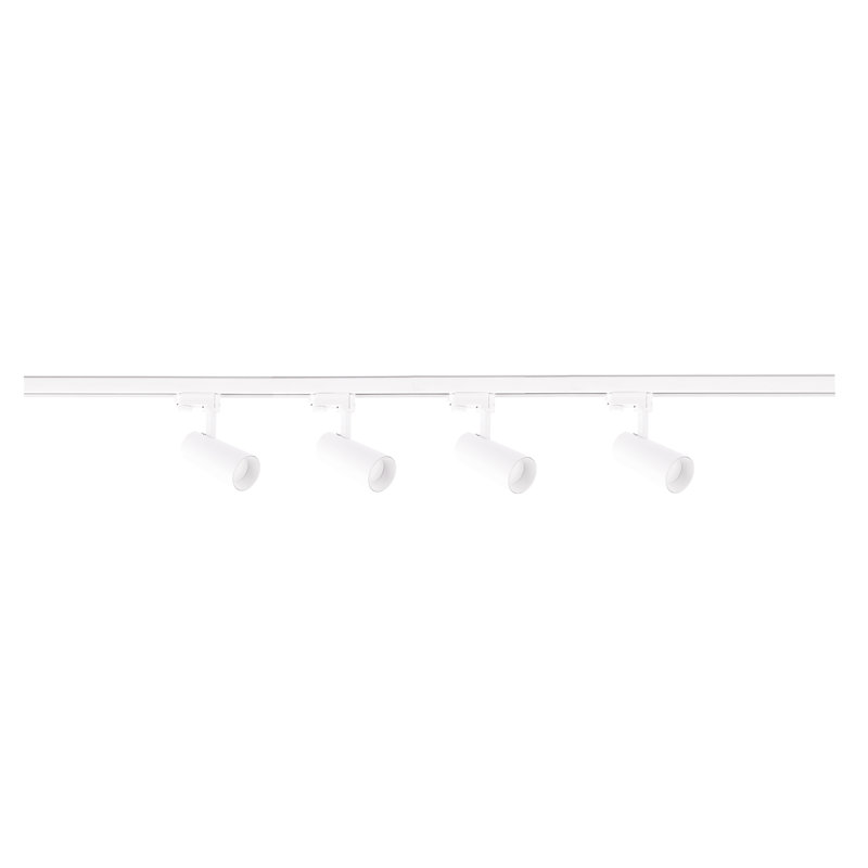 Eudella 200cm 4 -Light Track Kit, White