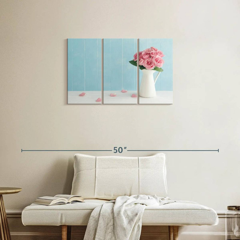 Roses fraîchement cueillies Harnek, H 20 po x l 33 po
