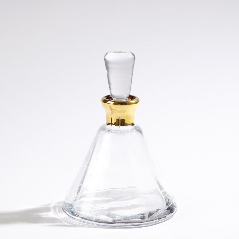 Cone Decanter-Gold