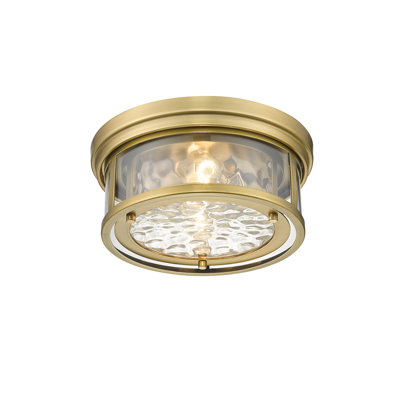 Masuda Glass Flush Mount