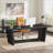Delitha 70.9" W Manufactured Wood Executive Desk-911194197