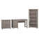 Huckins 3 Computer Desk Office Set
