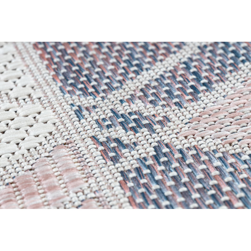 Runner Sahay Geometric Flatweave Area Rug, Runner 80 x 300 cm