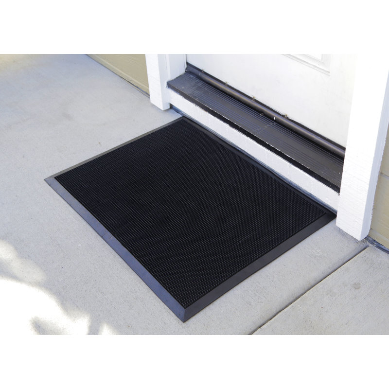Tapis de porte d'extérieur Burke, Rectangle : 2 pi x 2 pi 8 po