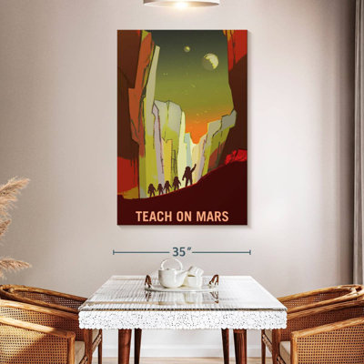 «Oberle Mars Explorers Wanted» affiche III