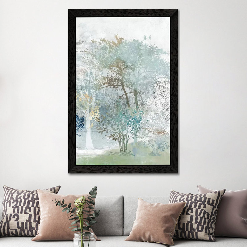 Silent Mystery II by Allison Pearce - Painting on Canvas, Black Framed, 152.5 cm H x 101.5 cm W