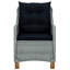 Chaise longue avec coussins 3 pièces Brundon-445863415