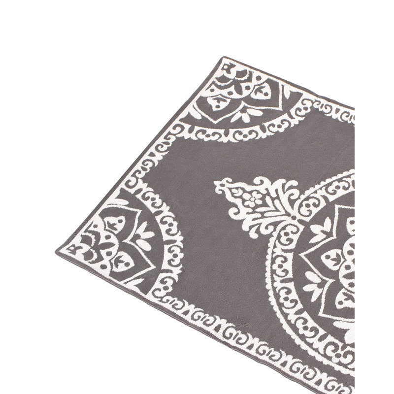 Outdoor Rug KOHIMA Grey, Rectangle 80 x 150 cm