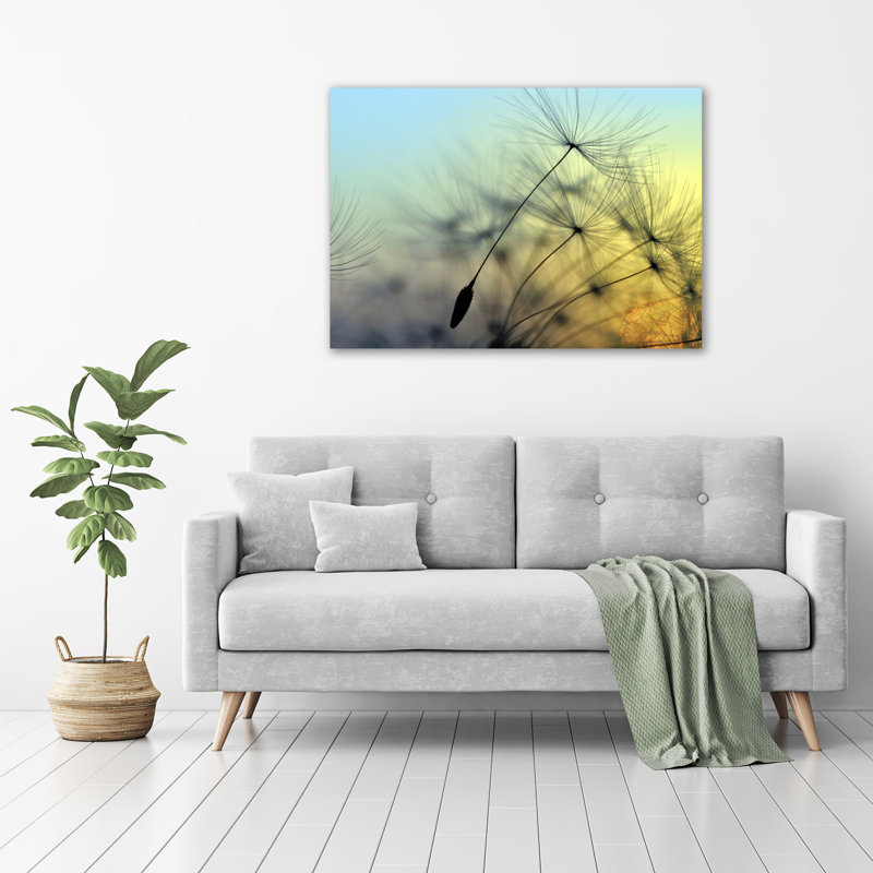 Dandelion Seeds - Wrapped Canvas Print