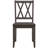 Modern Sleek Dining Chairs with Geometric High Back-1047210289