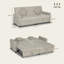Sioban 3 Seater Reclining Sofa & Chaise-149569847