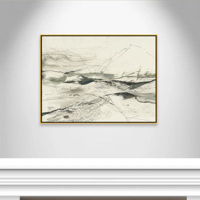 Green Sketches Print by PI Studio