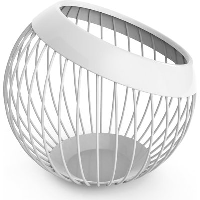 Panier de rangement en fer blanc