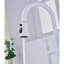Robinet de pont rétractable tactile avec accessoires-70650569