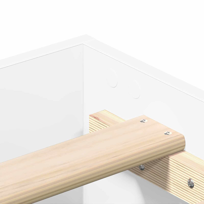 Bed, White