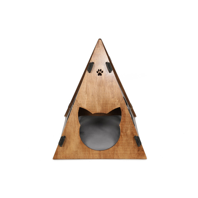 Tente de spécialité Zackery, Noyer / noir
