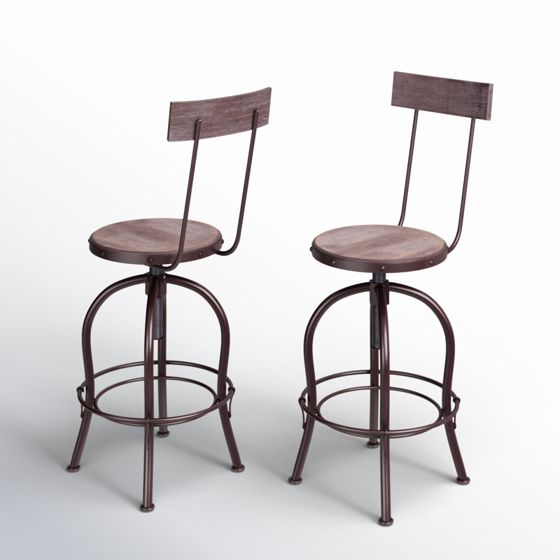 Tabouret de bar à hauteur réglable Dodge Lupita