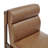 Yalani Faux Leather Dining Side Chair, Vintage Cider