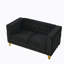 Ensemble de salon en velours 2 pièces Zanayah-998752306