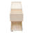 Ovie Exquisite End Table with Wheels