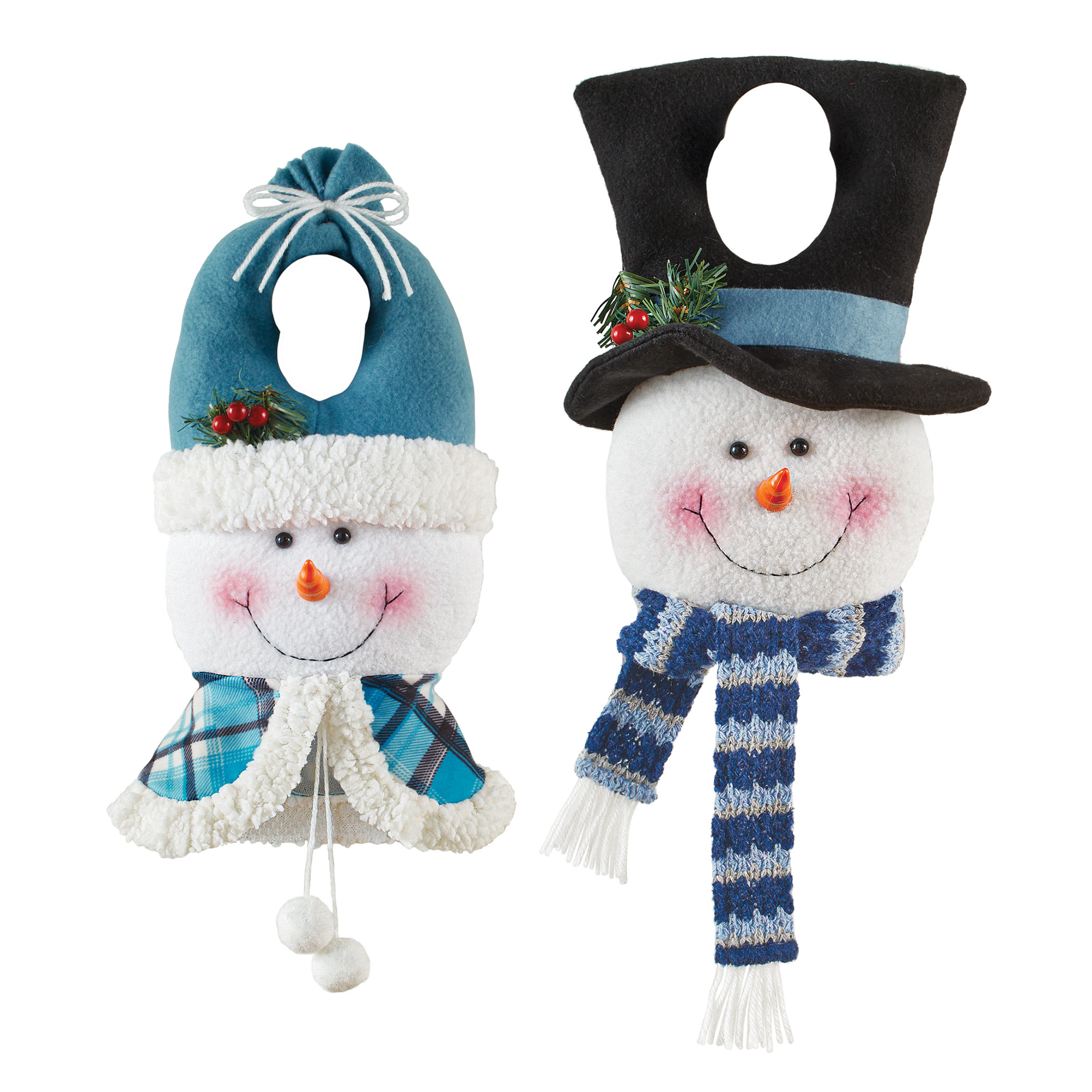 Winter Kitchen Towel, Hello Winter Snowman Tray or Blue Bird House