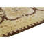 Wool Oriental Area Rug in Beige
