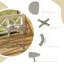 Paiten Round Metal Outdoor Side Table , 48cm cm W 45cm cm D-2072496308