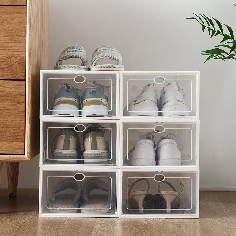 12 Pair Stackable Shoe Storage Box