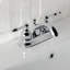 Robinet de salle de bain central à avec drain escamotable abs Knight-11271897