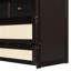 Lit double, finition, armoire peu encombrante, support stable, rangement pour vêtements, convient à une ou deux personnes, conception élégante