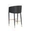 Upholstered Stool with Metal Frame-773921385-773921386