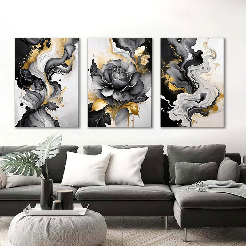3 Piece Wrapped Canvas Print