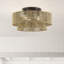 Très grand semi-encastré 4 lumières Aurea