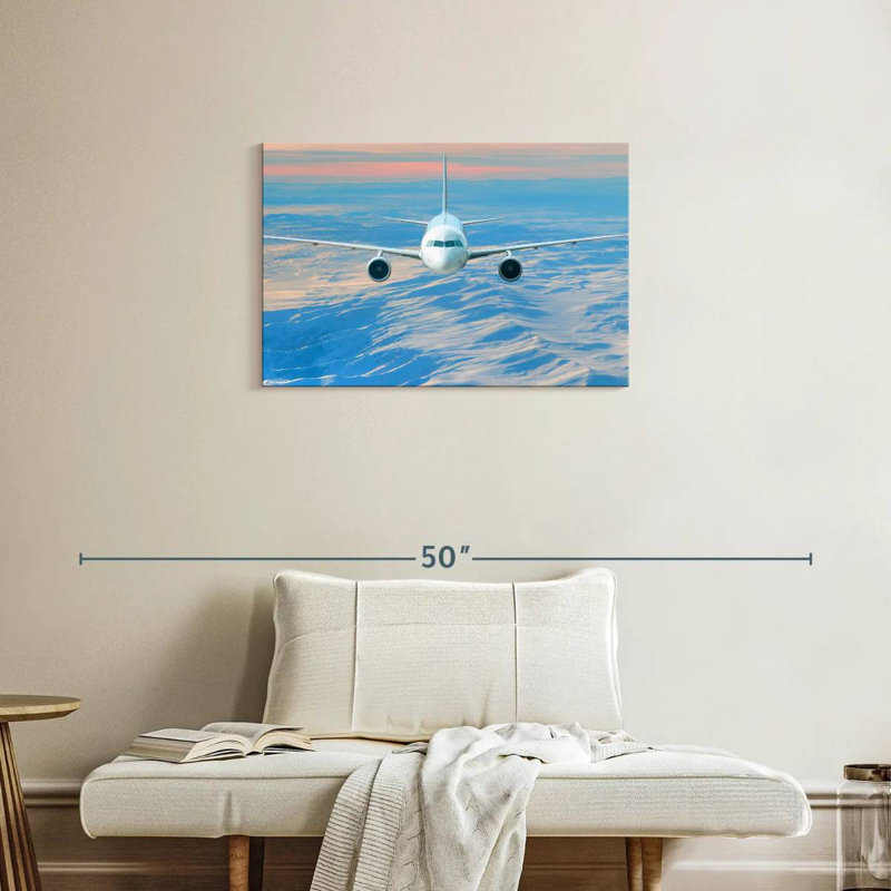 Avion commercial Mehar White, H 20 po x l 30 po