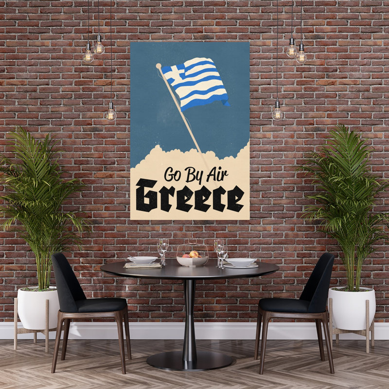 Art rétro rétro de la Grèce rétro