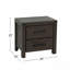 Table de chevet 2 tiroirs