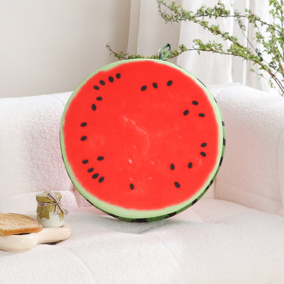 Coussin décoratif en velours Fruit (15 pouces)