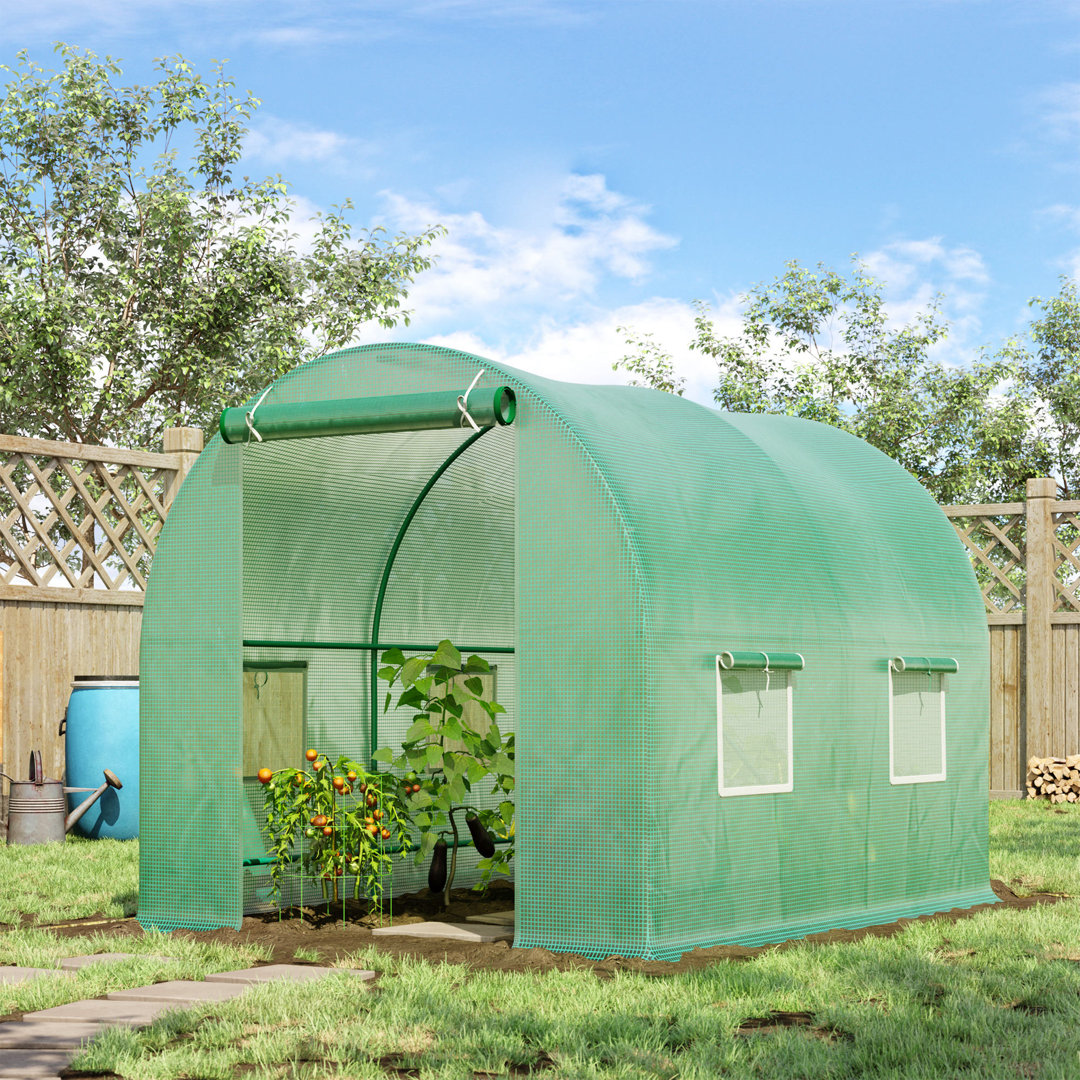 Haralson 7 Ft W x 8 Ft D Greenhouse