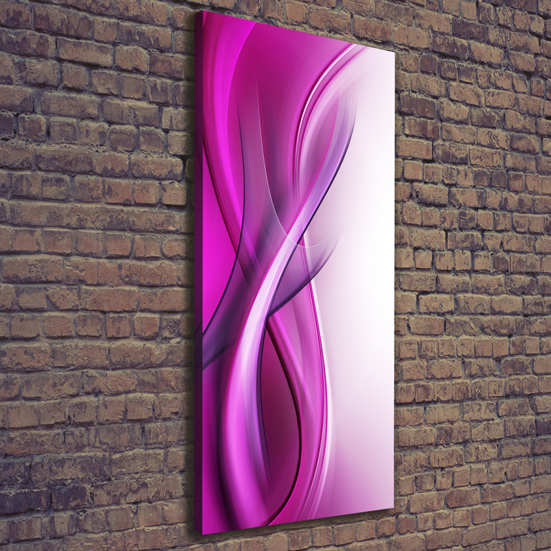 Waves Background - Wrapped Canvas Print