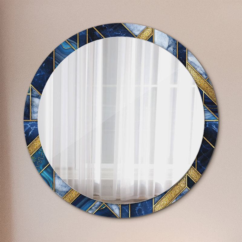 Huldar Glass Flat Wall Mirror